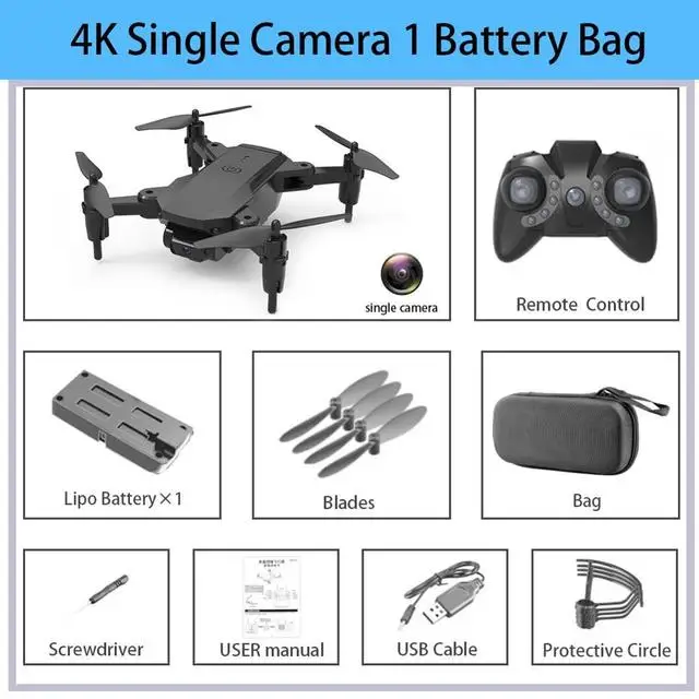 

Hot E3 Mini Drone WITH Camera 4K Hight Hold Optioal Flow Remote Control Gesture Selfie RC Quadcopter Dron Toys Gift For Kids