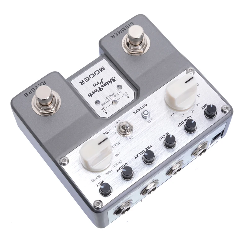 Цифровая педаль для гитары MOOER ShimVerb Pro с реверберацией 5 режимов реверберации