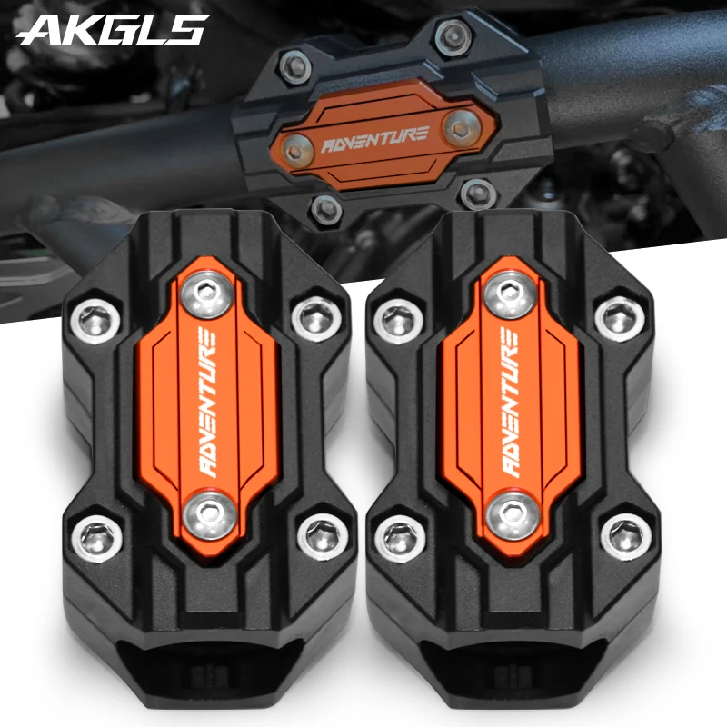 Buy Ktm 1090 1190 1290 1050 990 aventura 690 duke 1290 990 motor da motocicleta pára choques guarnição proteção bloco crashproof acessórios