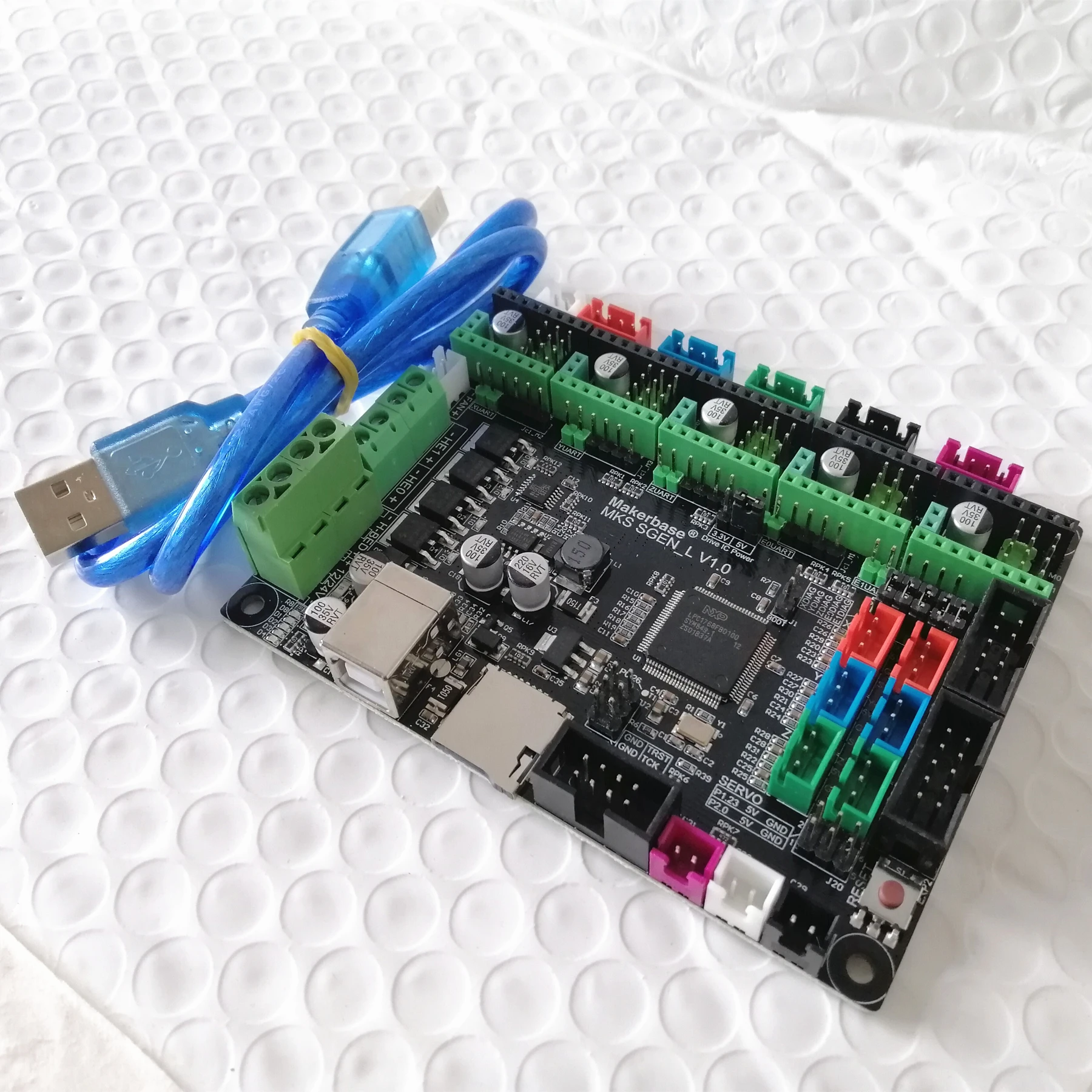 Материнская плата MKS SGEN L 32 bit SGEN_L Smoothieboard совместимая со Smoothieware Marlin 2 0 похожая на BIQU