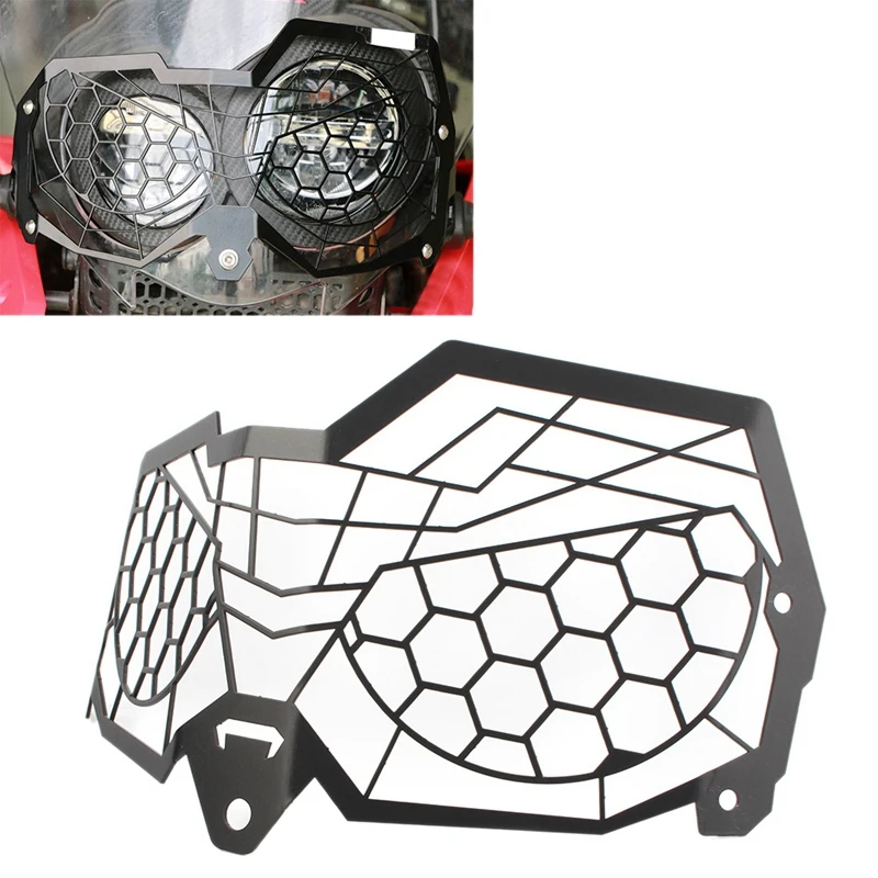 Передние фары для мотоцикла решетка Защитная крышка для Honda CRF250 ралли