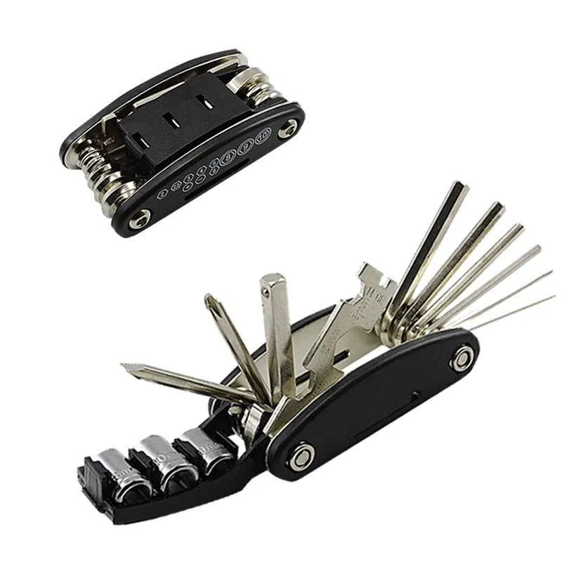 16 в 1 Многофункциональный набор инструментов для ремонта велосипеда