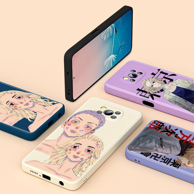 Жидкий силиконовый чехол для телефона Mikey Xiaomi Poco X3 NFC X2 M2 C3 M3 Pro F3 GT 6 X CC9 E A3 Lite A2 Mix 3 4 |
