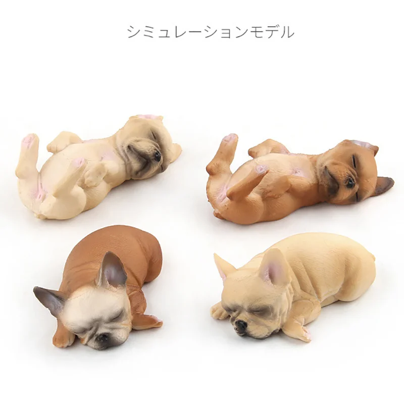 Креативный домашний декор фигурка собаки из смолы милый щенок статуя бычьей