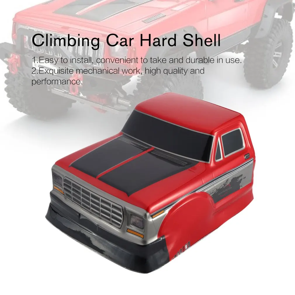 Скалолазание автомобиль Жесткий корпус полугрузовик голова RC Spart часть и