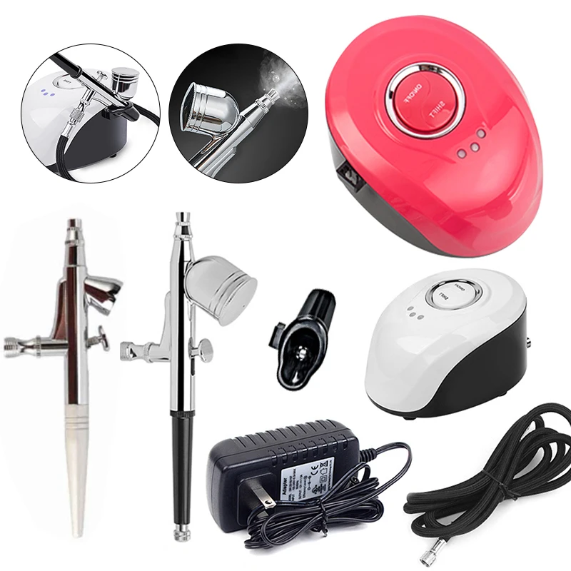 Мини тату аэрограф для ногтей компрессор уход за кожей Красота Макияж инструмент