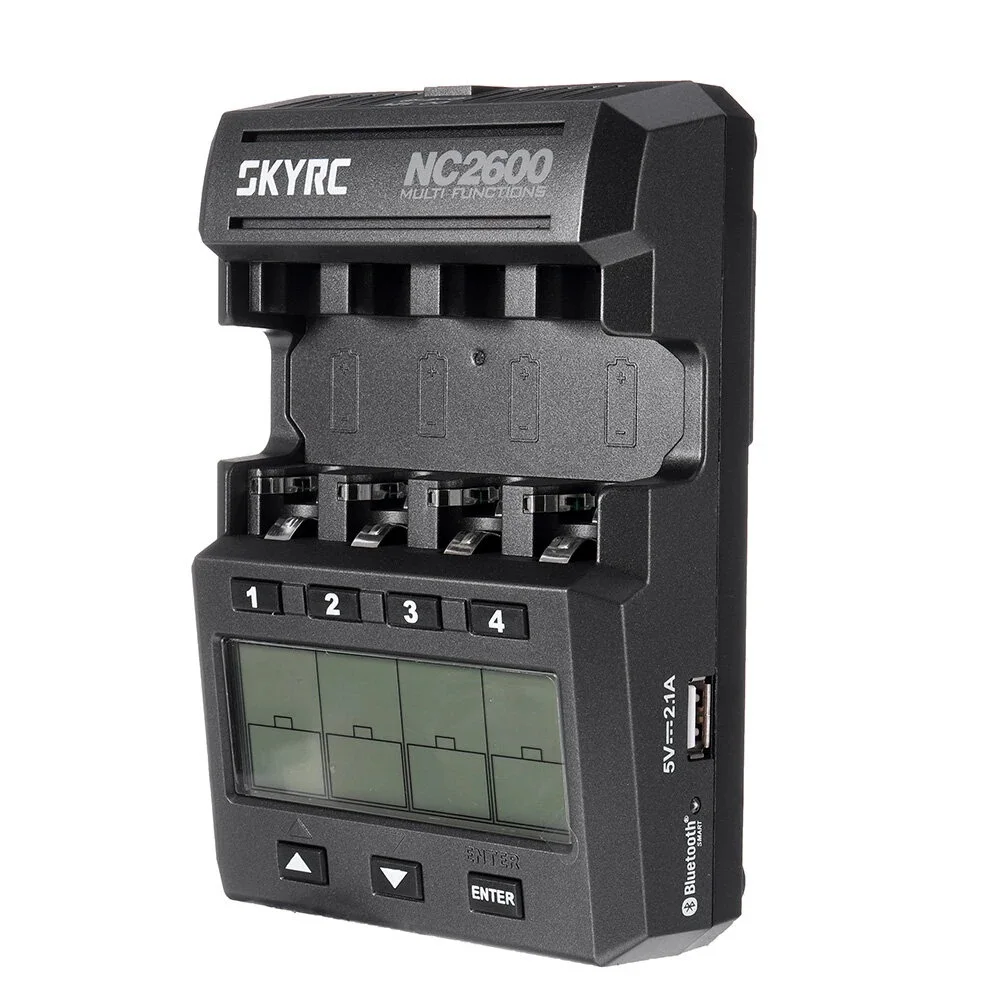Зарядное устройство SKYRC NC2600 для аккумуляторов AA AAA зарядки с анализатором данных