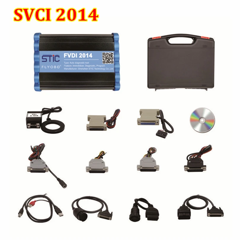 SVCI2014 SVCI2020 FVDI2020 без ограничений Abrite Commander 21 версия SVCI обновление онлайн FVDI авто ключ программист - Цвет: SVCI2014