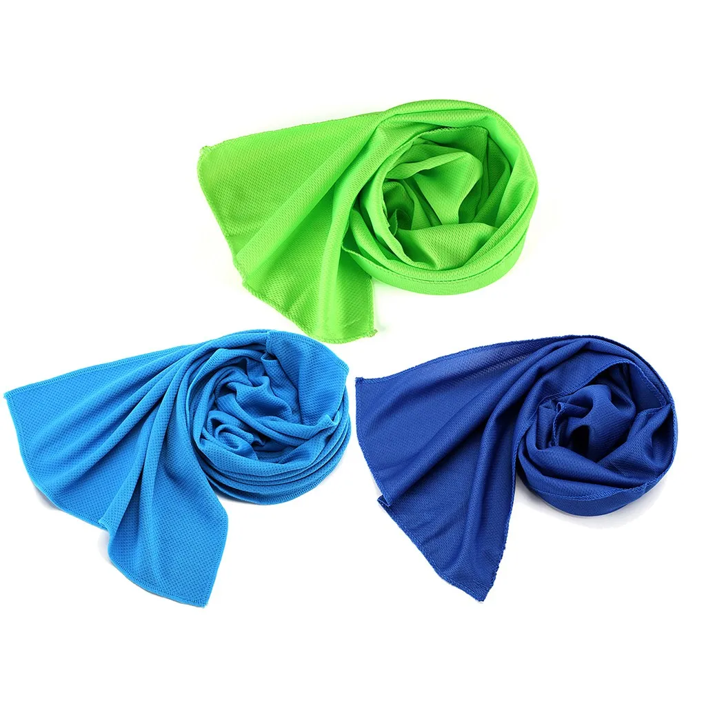 Пляжное полотенце с эффектом холода Ouneed сушка для путешествий спорта плавания