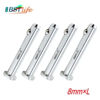 4x 8mm 316 stainless steel dowel pin flat head cylindrical pin positioning pins quick release ball pin retainer farm lawn garden
