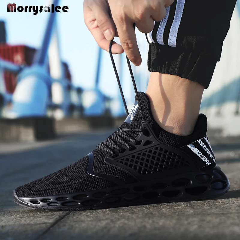Outdoor Sport Men's Shoes Professional Sneakers for Men Breathable Cushion Women Running Shoes Sweetheart Shoes Men's sneakers