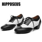 Туфли унисекс для танцев, натуральная кожа, бальные туфли, для мужчин и женщин, Бальные танго, джаз, сальса