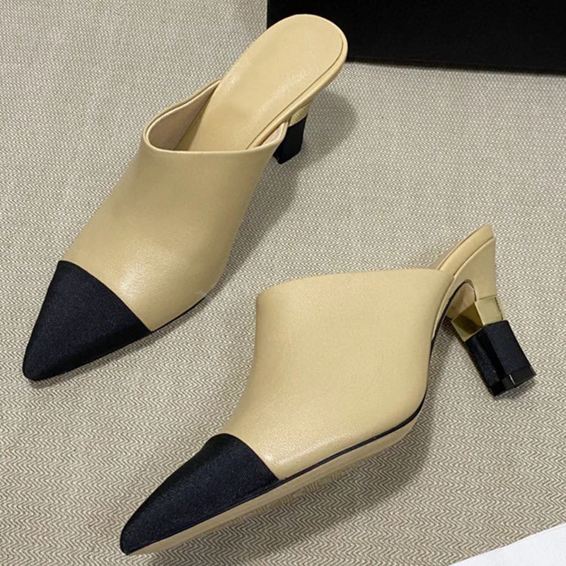 

Туфли-лодочки женские на высоком каблуке, с острым носком, 7,5 см