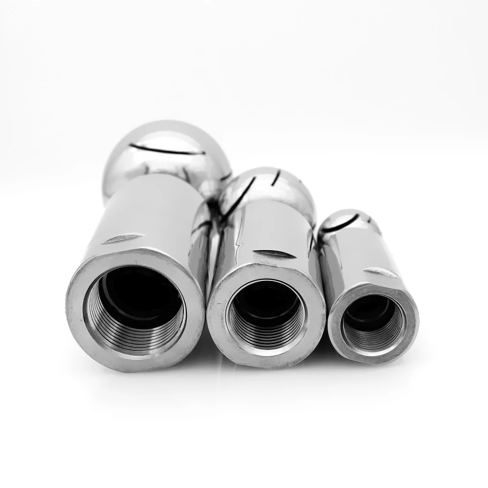 

360 Degree Spray Ball Fixed Female Thread 304 Stainless Steel Cleaning Ball Sanitary Fixed Pots Cleaning Tool Head