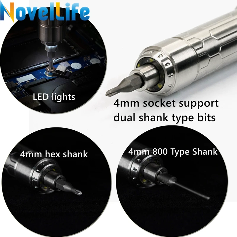 Электрическая отвертка ES15 с умным управлением движением миниатюрная