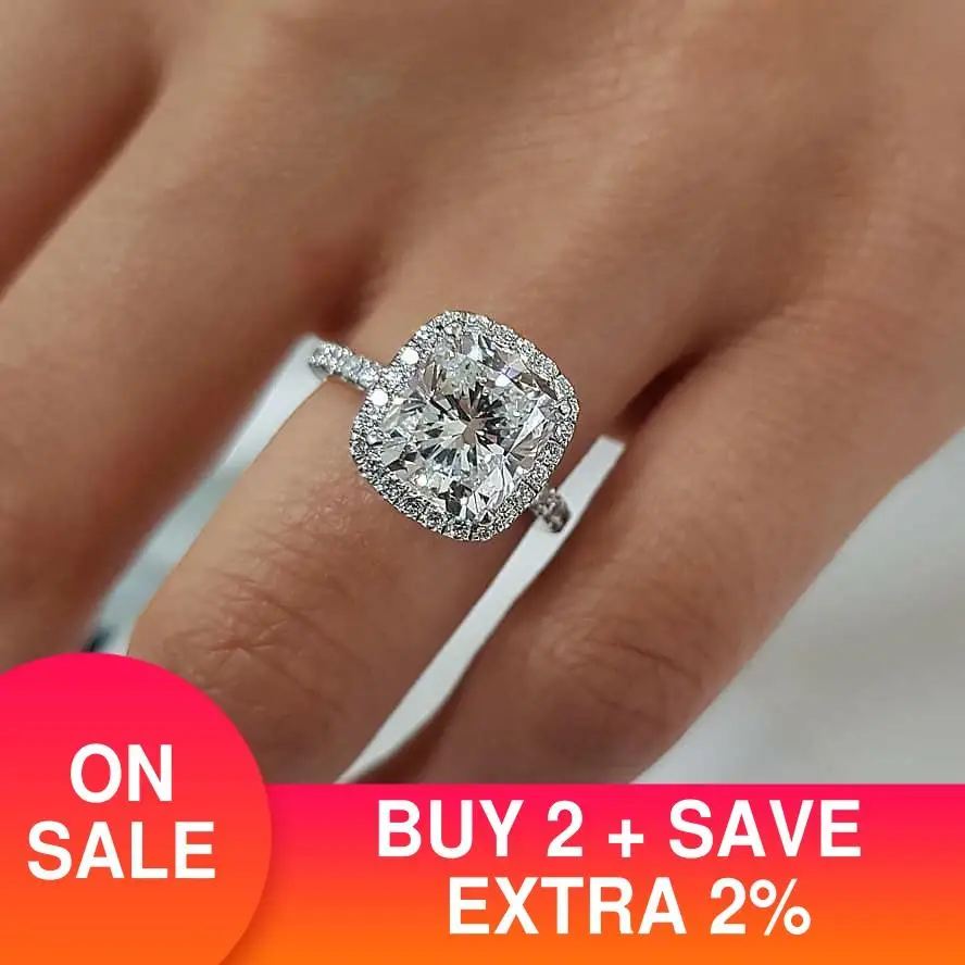 Оригинальный твердый Настоящая дизайнерская 925 Серебряные кольца два цвета для