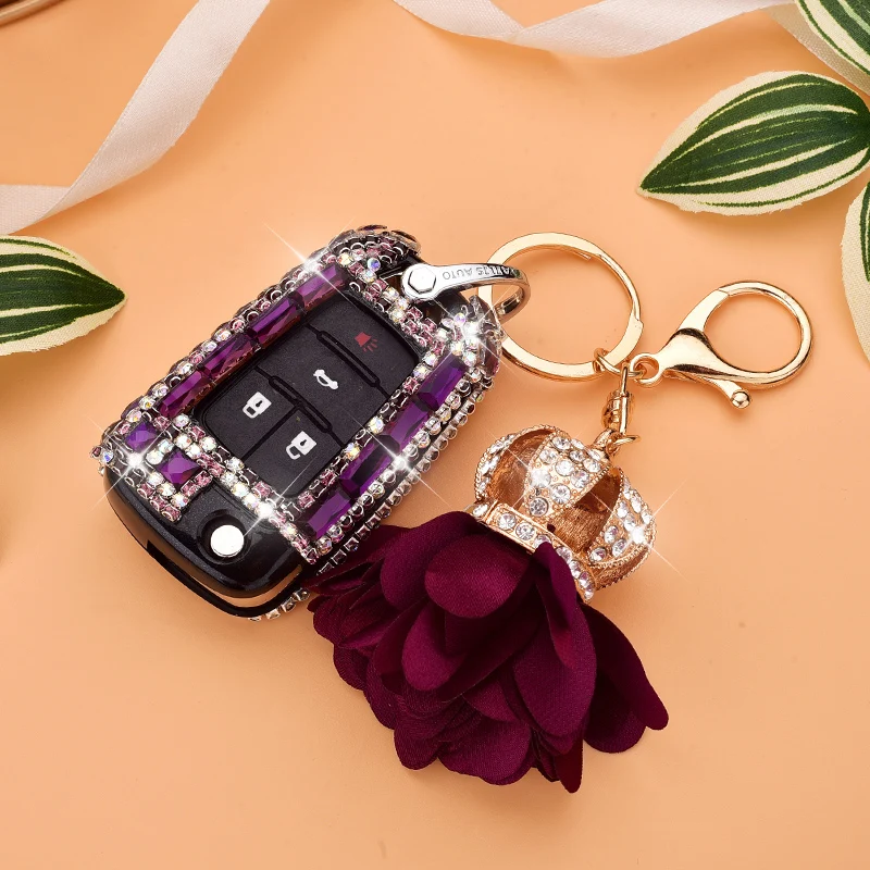 Алмазный чехол для автомобильного ключа Chevrolet Cruze Aveo TRAX Opel Astra Corsa Meriva Zafira Antara ASTRA J