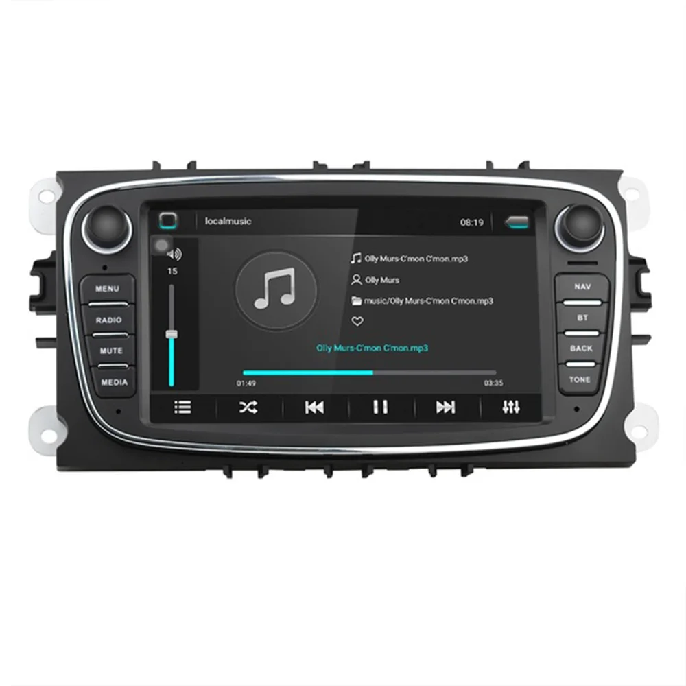 Vehemo Автомобильный мультимедийный плеер Android 8 1 GPS Автомагнитола 2 Din 7 ''аудио DVD
