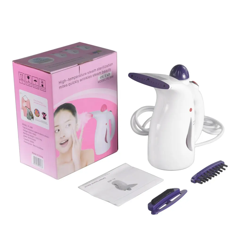 

Multifunctional Portable Garment Steamer& Facial Steamming Clothes Mini Handheld Ironing Cleaning Machine Instrument Beauty 2019