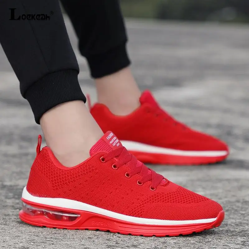 

Lovers Lightweight Sneakers Air Cushion Running Shoes For Men Women Breathable Walking Jogging Sports Shoes zapatillas hombre