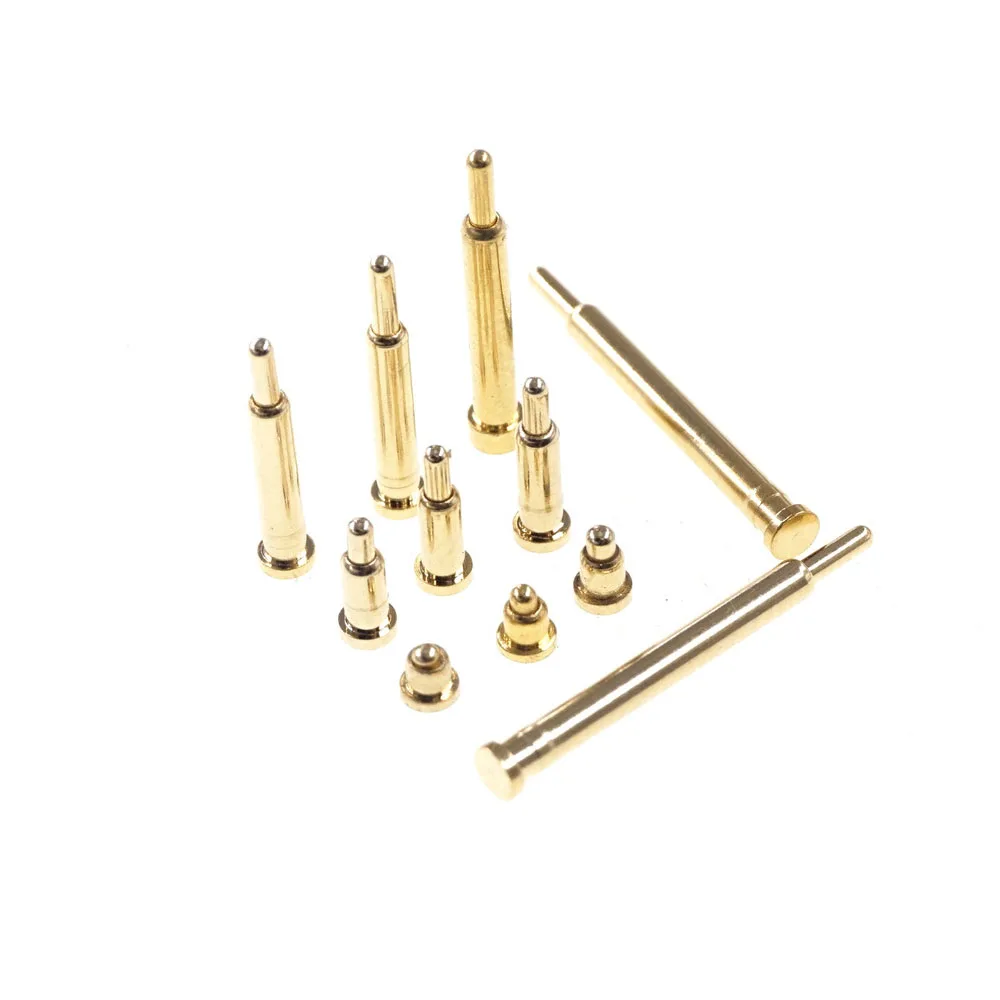 10 шт. пружинный разъем Pogo диаметр 2 0 мм высота 5 3 4 6 7 8 9 12 14 16 18 SMD|spring connector|smd connectorsmd