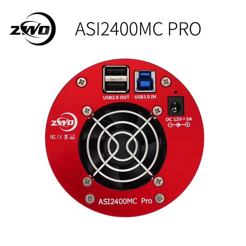 Камера ZWO ASI2400MC Pro (цвет) ASI 2400 MC 2400MC ASI2400 ASI2400MC-Pro | Инструменты