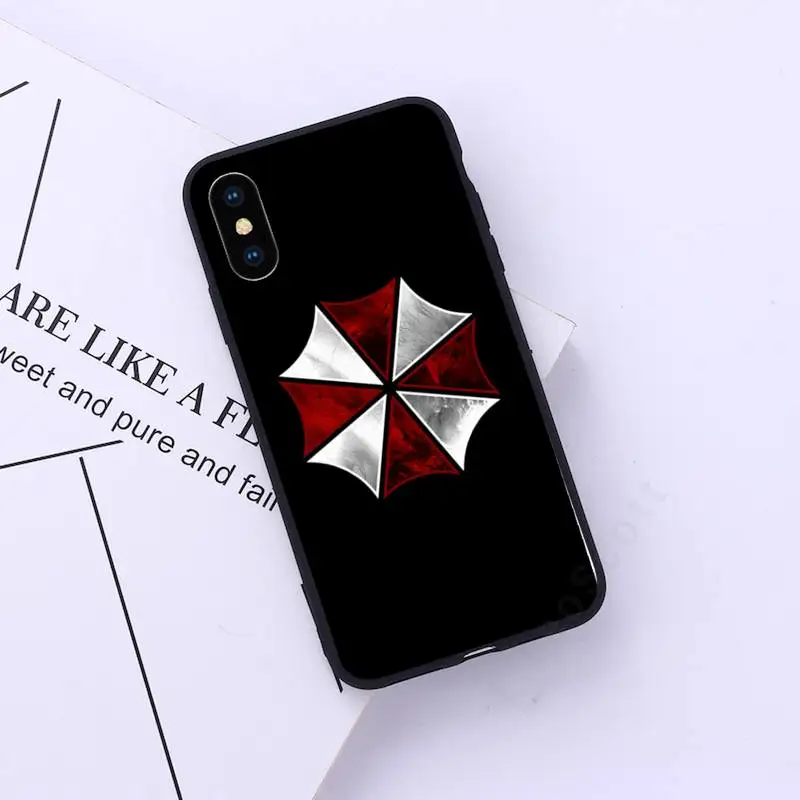 

umbrella corporation patterned Fashion Cases Funda Phone Case for iPhone 11 12 pro XS MAX 8 7 6 6S Plus X 5S SE 2020 XR