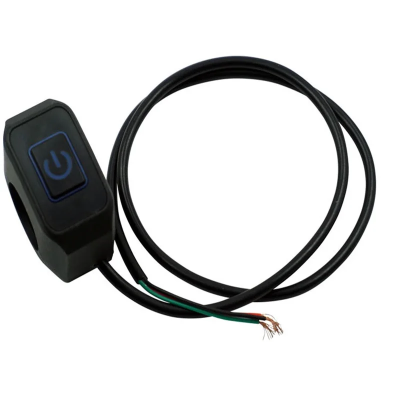 Водонепроницаемая кнопка переключения Руля Мотоцикла со светодиодный