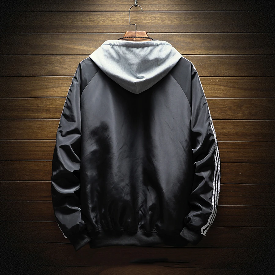 

Spring Thin Hoodie Jacket Men Windbreaker Summer Canada Jackets Men Japanese Streetwear Hombre Outdoor Loose Clothes Casual 2021