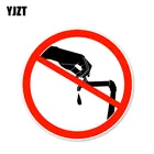 YJZT 11,5*11,5 см предупреждающий знак для водопроводной воды