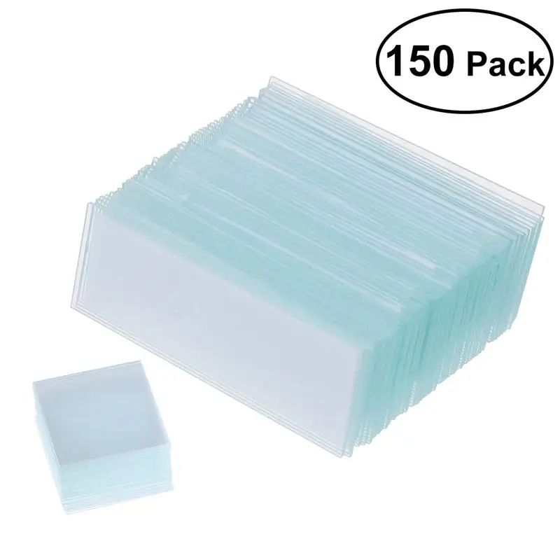 

UEETEK Blank Microscope Slides and Square Cover Glass for Optical Microscope