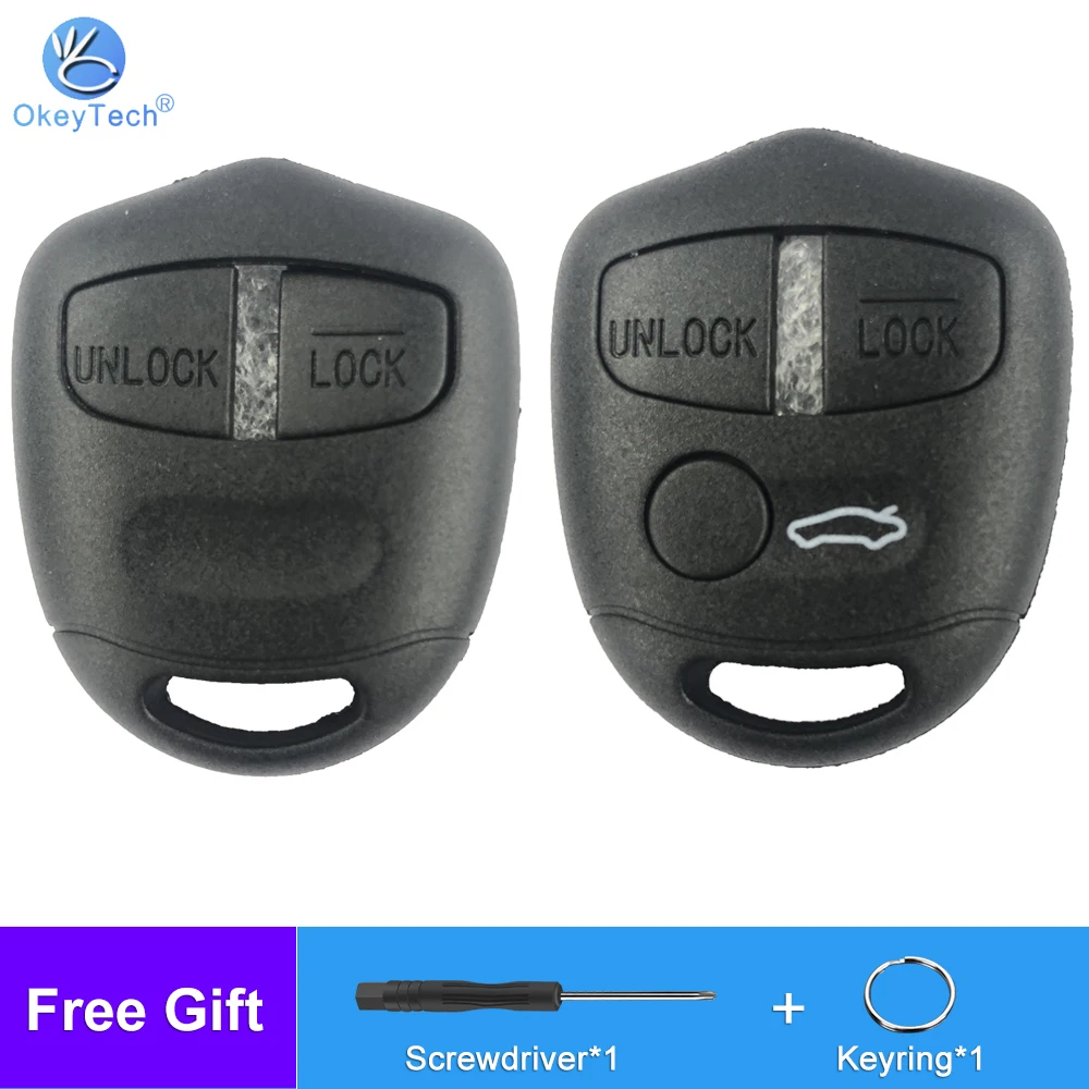 Чехол OkeyTech для M itsubishi Lancer EX Evolution Grandis Outlander Fob No Key Blade 2/3 чехол с кнопками|Ключ от