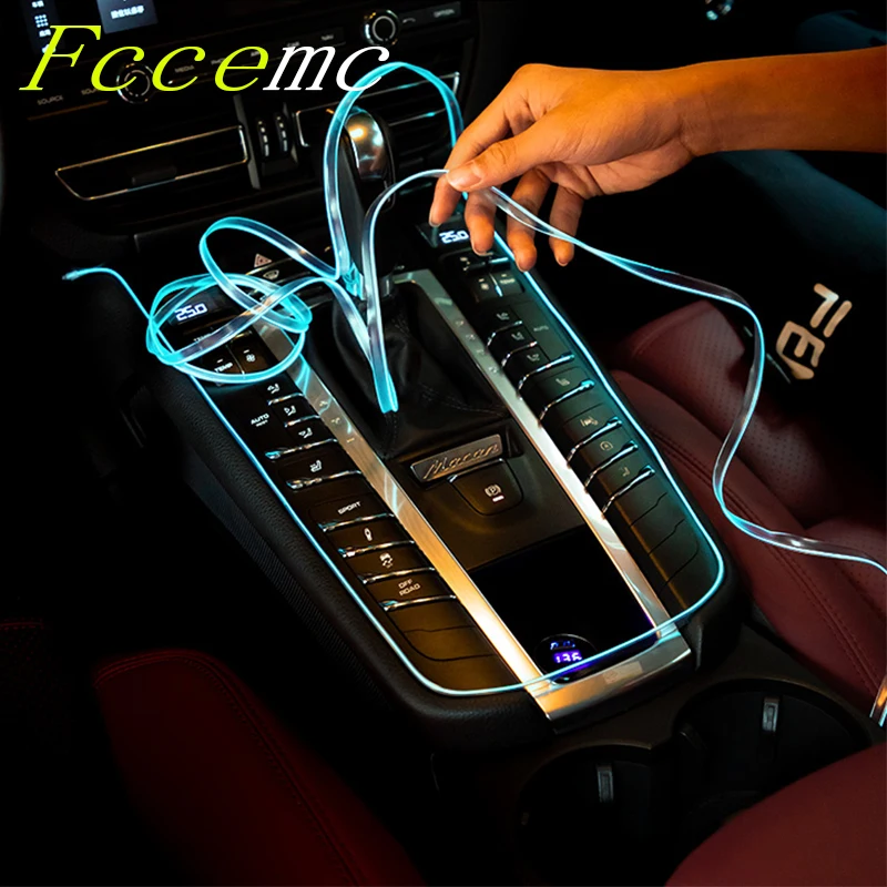 Светодиодная лента для внутреннего освещения автомобиля Декоративная гирлянда