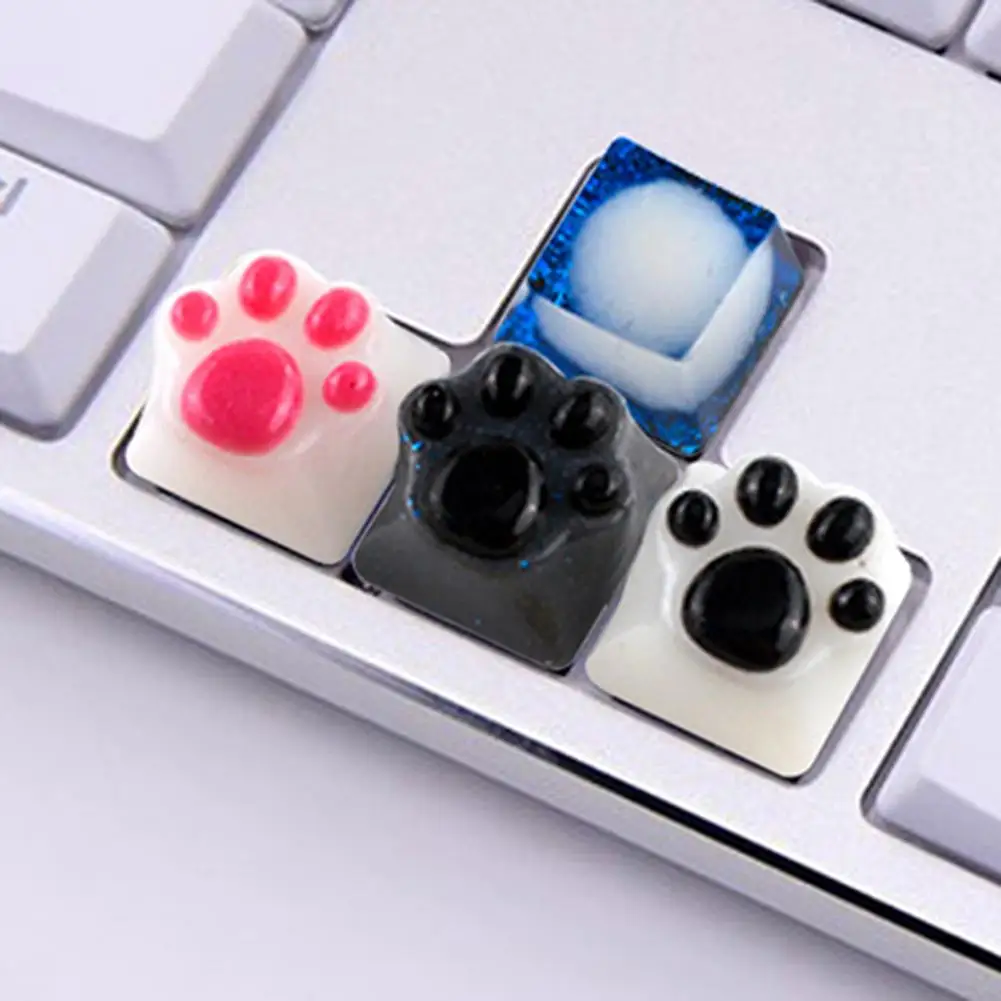 

1 Set Key Cover Mold Silicone DIY Mechanical Keyboard Key Cover Cap Silicone Mold Epoxy Mould Craft Tool Key Cover Mold Reusable