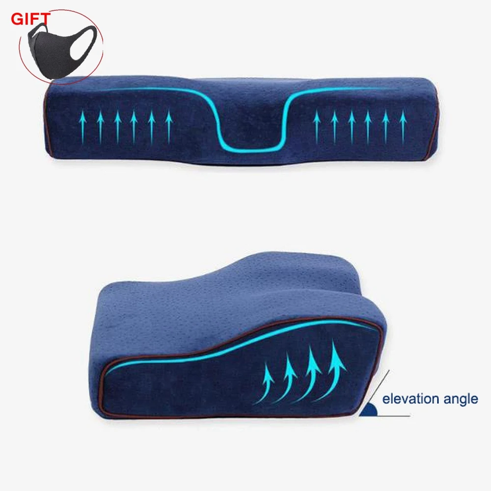

Memory Foam Pillow Butterfly Pillow Bedding To Protect The Cervical Spine Adult Neck Pillow Slow Rebound Memory Pillow Single