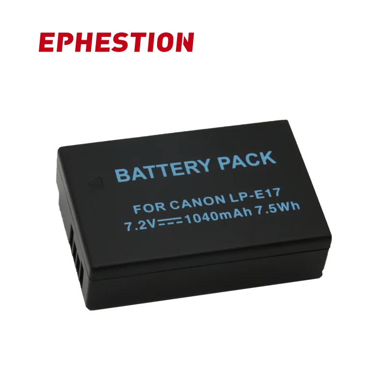 EPHESTION LPE17 LP E17 Камера Батарея для цифровой однообъективной зеркальной камеры Canon EOS