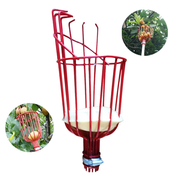 

Outdoor Deep Basket Convenient Useful Gardening Picking Tool High-altitude Adjustable Fruit Picker