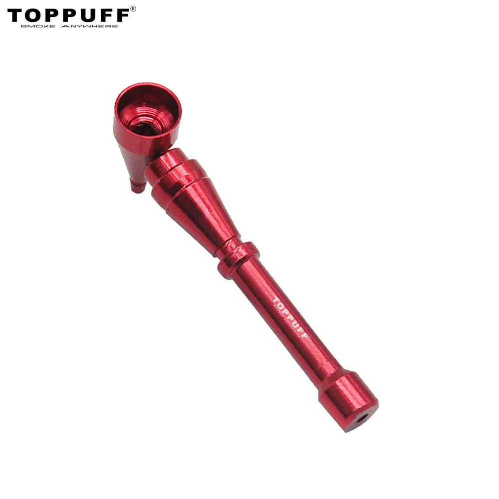 HORNET Rocket style алюминиевая курительная трубка 83 мм съемная металлическая для травы