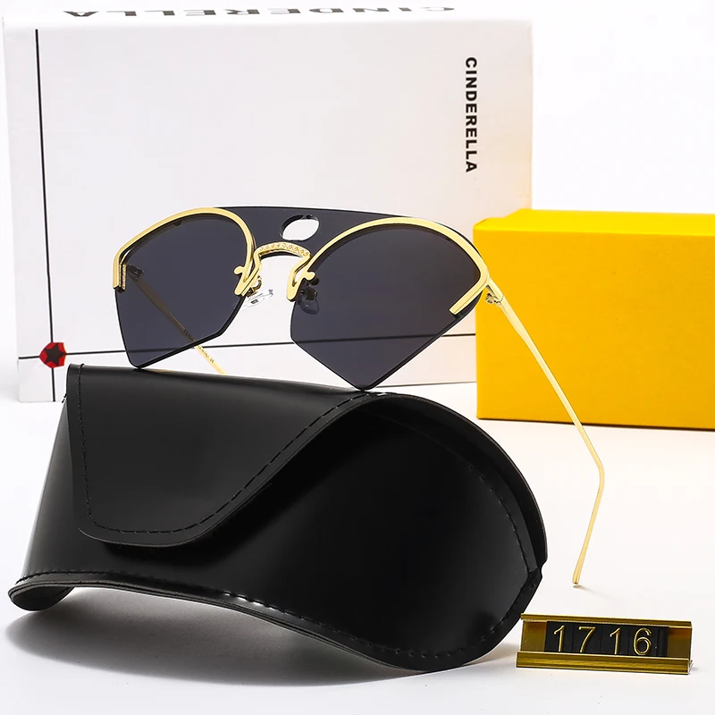 

Fashion Sunglasses Ladies Cat Eye Sun Glass Top Brand Designer AAA Eyewear Multicolor Original Logo Glasses Gafas de sol 2021