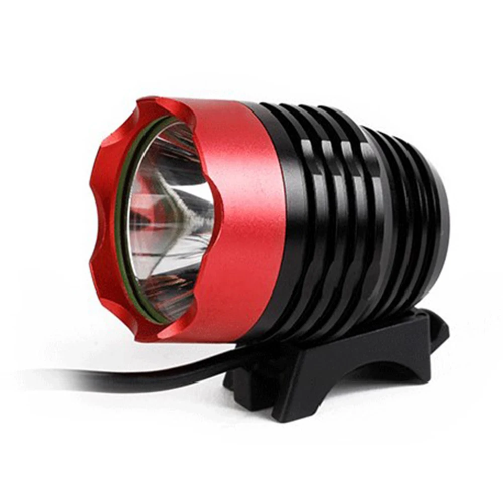 DC USB зарядка порт велосипеда светильник свет XML T6 белый Светодиодный точечный