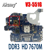 akemy q5wv8 la 8331p motherboard for acer aspire v3 551g v3 551 laptop motherboard ddr3 radeon hd 7670m original test