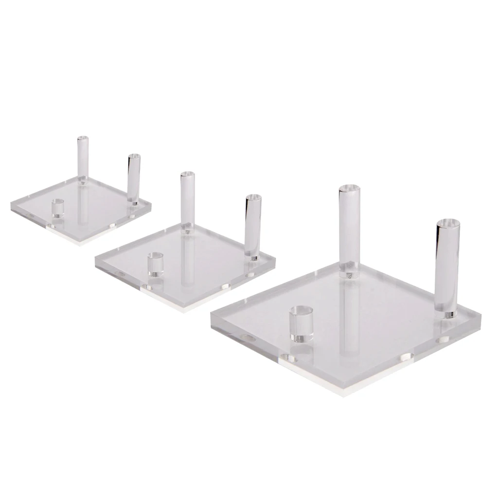 Акриловые Дисплей стенд держатель поддержка полки база для выплавки стали