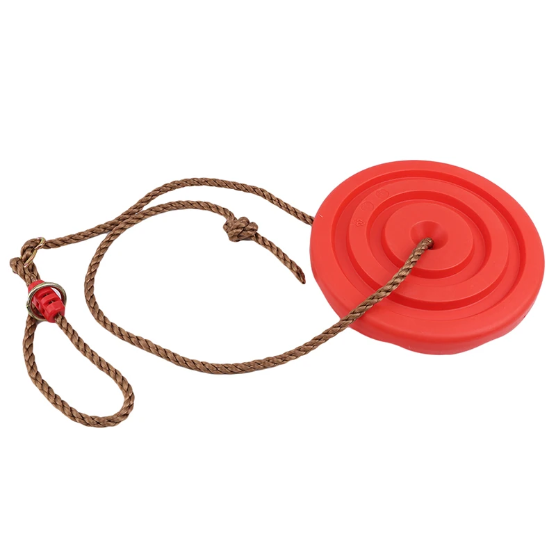 

Kids Disc Swing Toy Outdoor Tree Hanging Disc Rope Set Swings Garden Park Playground Playing Swing Toy swing chair 2021
