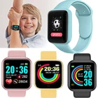 Детские умные цифровые часы с Bluetooth, напоминанием о вызовах, удаленной камерой, пульсометром, спортивные часы для мужчин и женщин, подарок