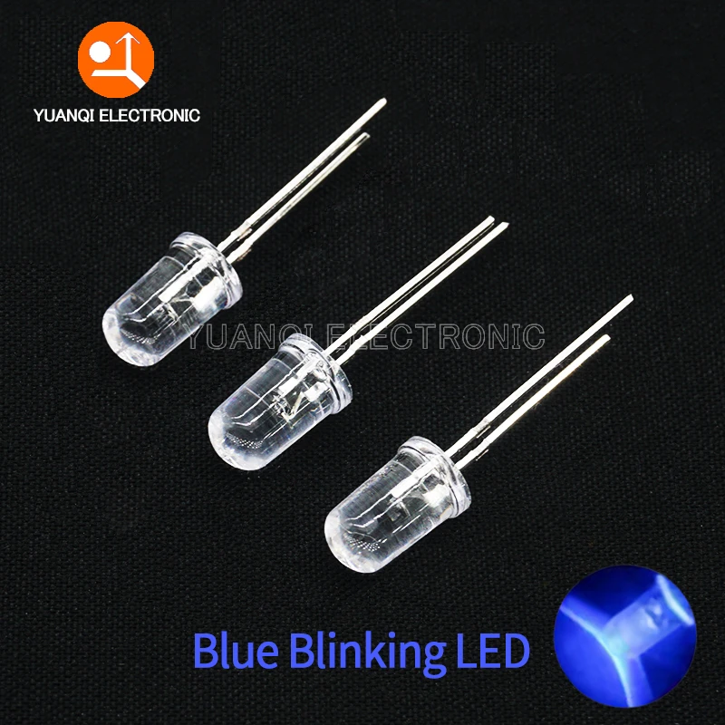 50 шт. 5 мм белый зеленый красный синий желтый светоизлучающие диоды