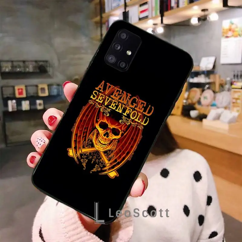 

Avenged Sevenfold Phone Case For Samsung A40 A50 A51 A71 A20E A20S S8 S9 S10 S20 Plus note 20 ultra 4G 5G