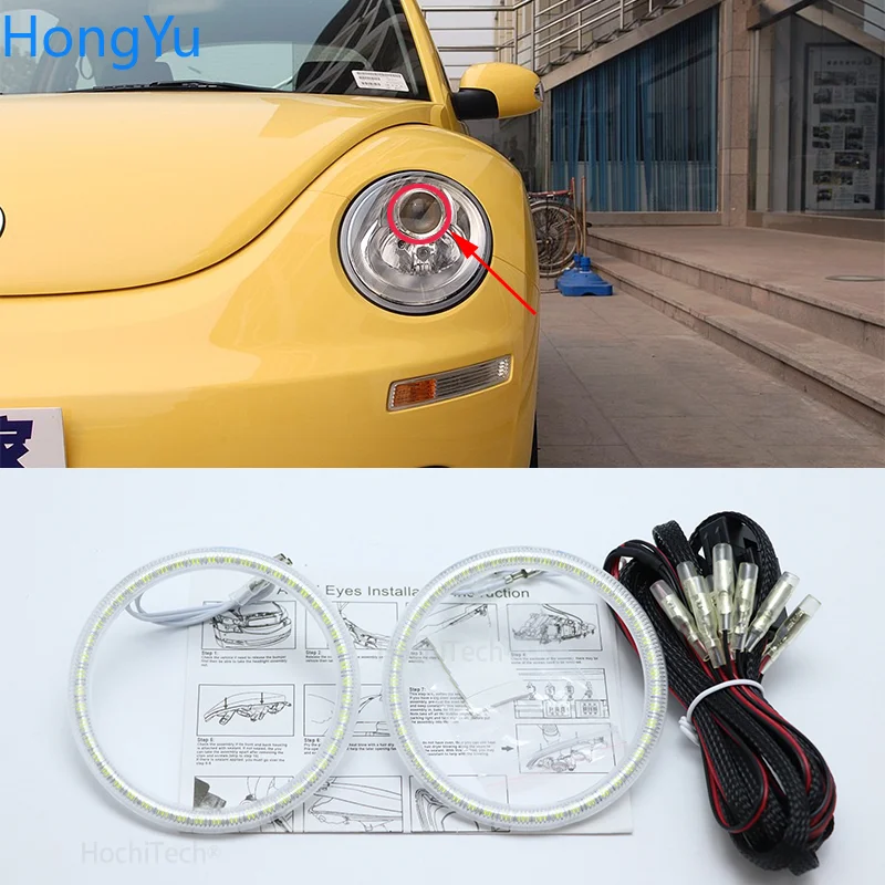 Для Volkswagen VW Beetle 2006 2007 2008 2009 2010 супер яркий белый цвет 3528 SMD комплект светодиодов