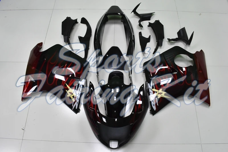 Обтекатели для BLACKBIRD 1996-2005 черная красная рамка комплекты корпусов CBR1100XX 1998 CBR1100 XX
