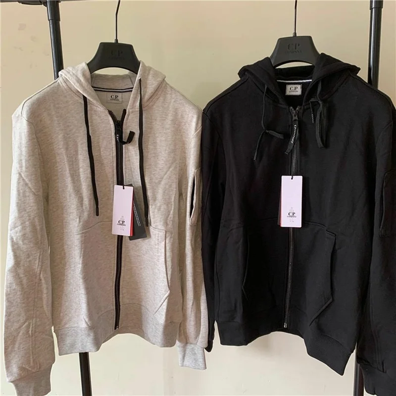 

Foreign Trade Boutique C I P Sweatshirt Men's Autumn and Winter Sports Casual Men's Cardigan Zipper Hooded Sweater