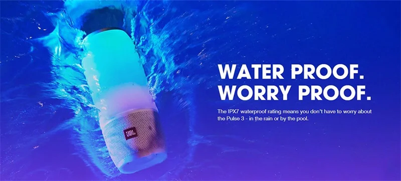 Новый JBL Пульс 3 Беспроводной Bluetooth Колонка Altavoz с функцией IPX7 водонепроницаемый